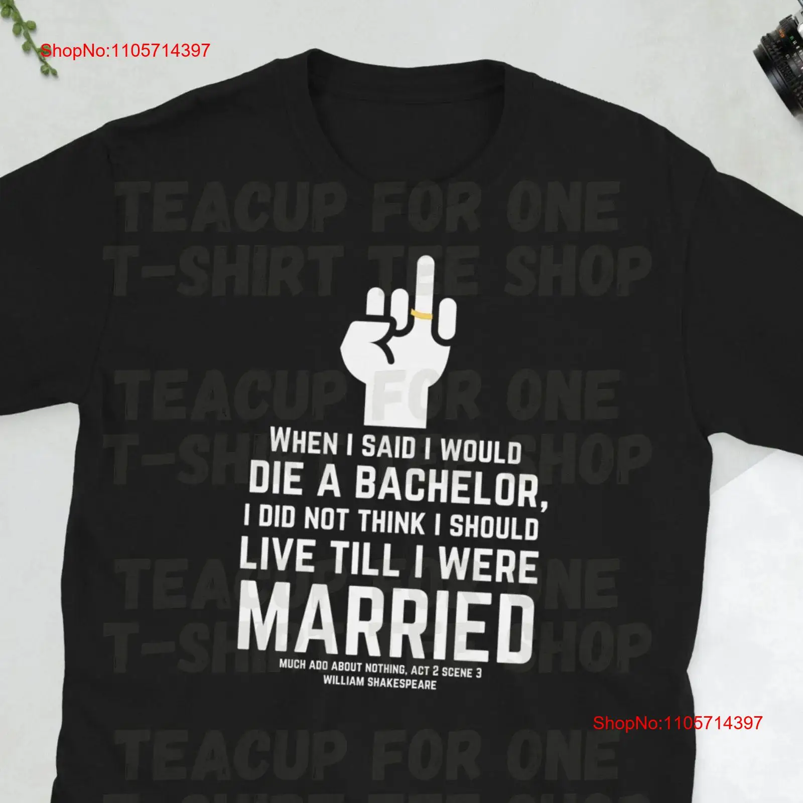 Men'S Grooming Quotes - Much Ado About Nothing inspiriertes T-Shirt