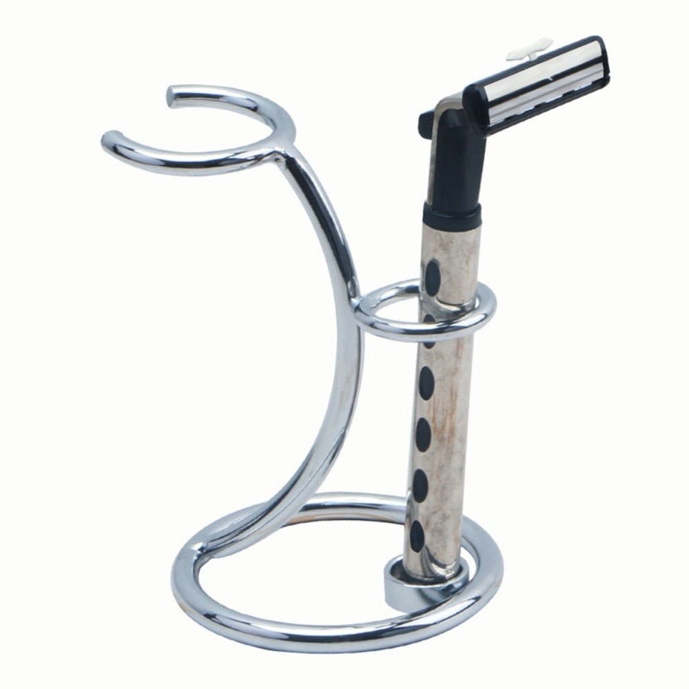 Men'S Grooming Organizer - Multifunktionaler Metallständer für die Bartpflege, Basis