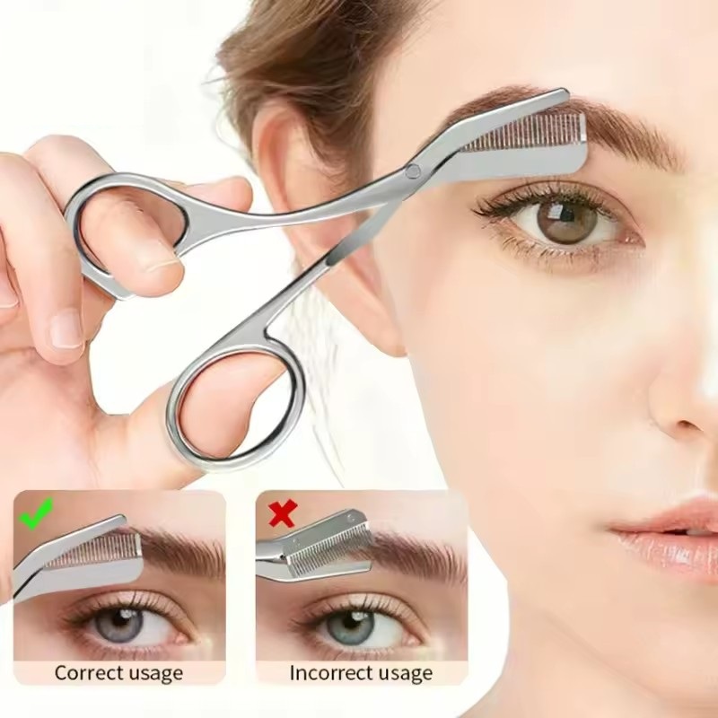 Sichere Augenbrauenschere mit  – Eyebrow Razor Trimmer Bewertung und Preis