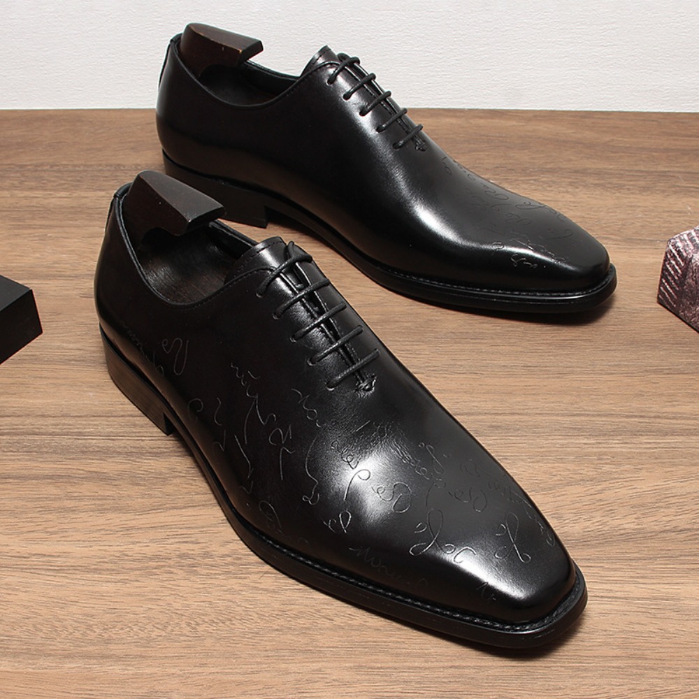Büro-Herrenschuhe mit Blumenmu – Men'S Grooming Oxford Bewertung und Preis