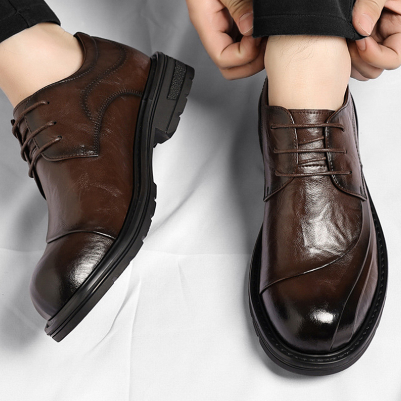Braune, glänzende, echte Leder – Men'S Grooming Daily Bewertung und Preis