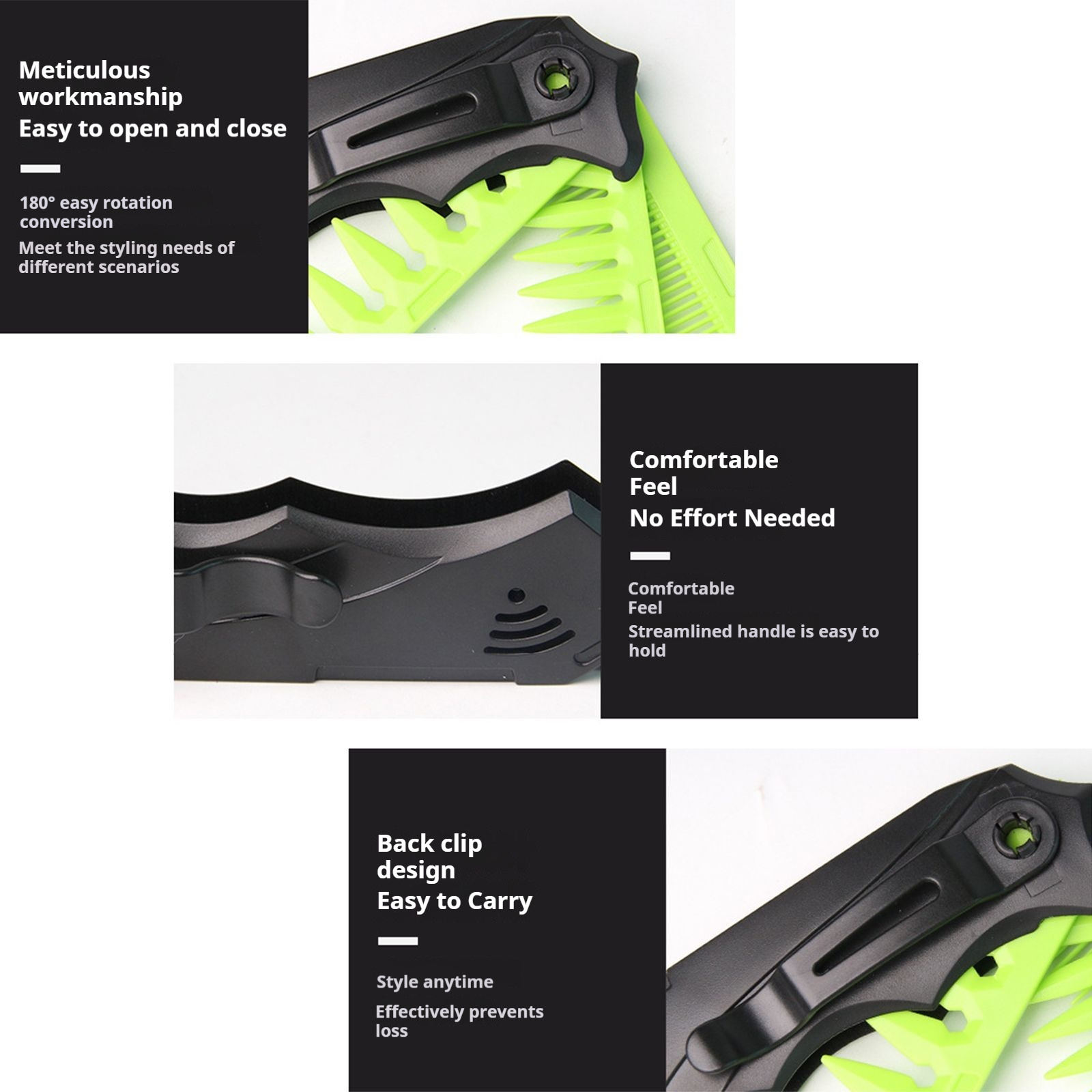 Klappkamm mit zwei Zähnen für  – Men'S Grooming Organizer Bewertung und Preis