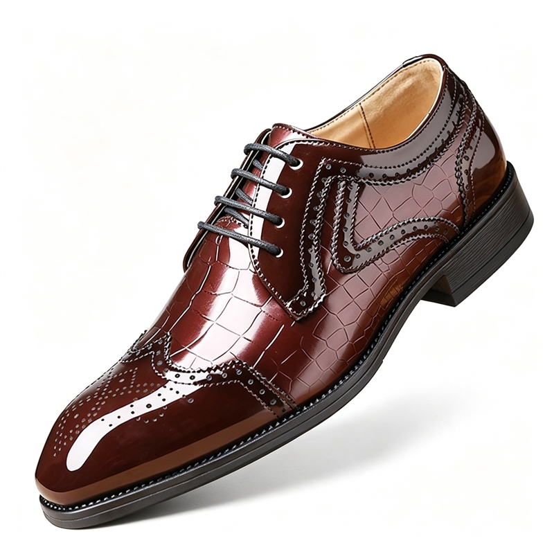 Britische Retro-Herrenschuhe,  – Men'S Grooming Oxford Bewertung und Preis