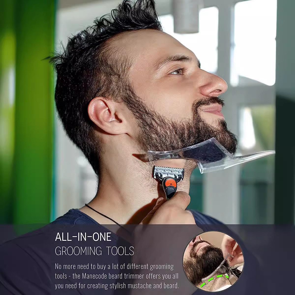Bartformungsschablone für Männ – Men'S Grooming Tonic Bewertung und Preis