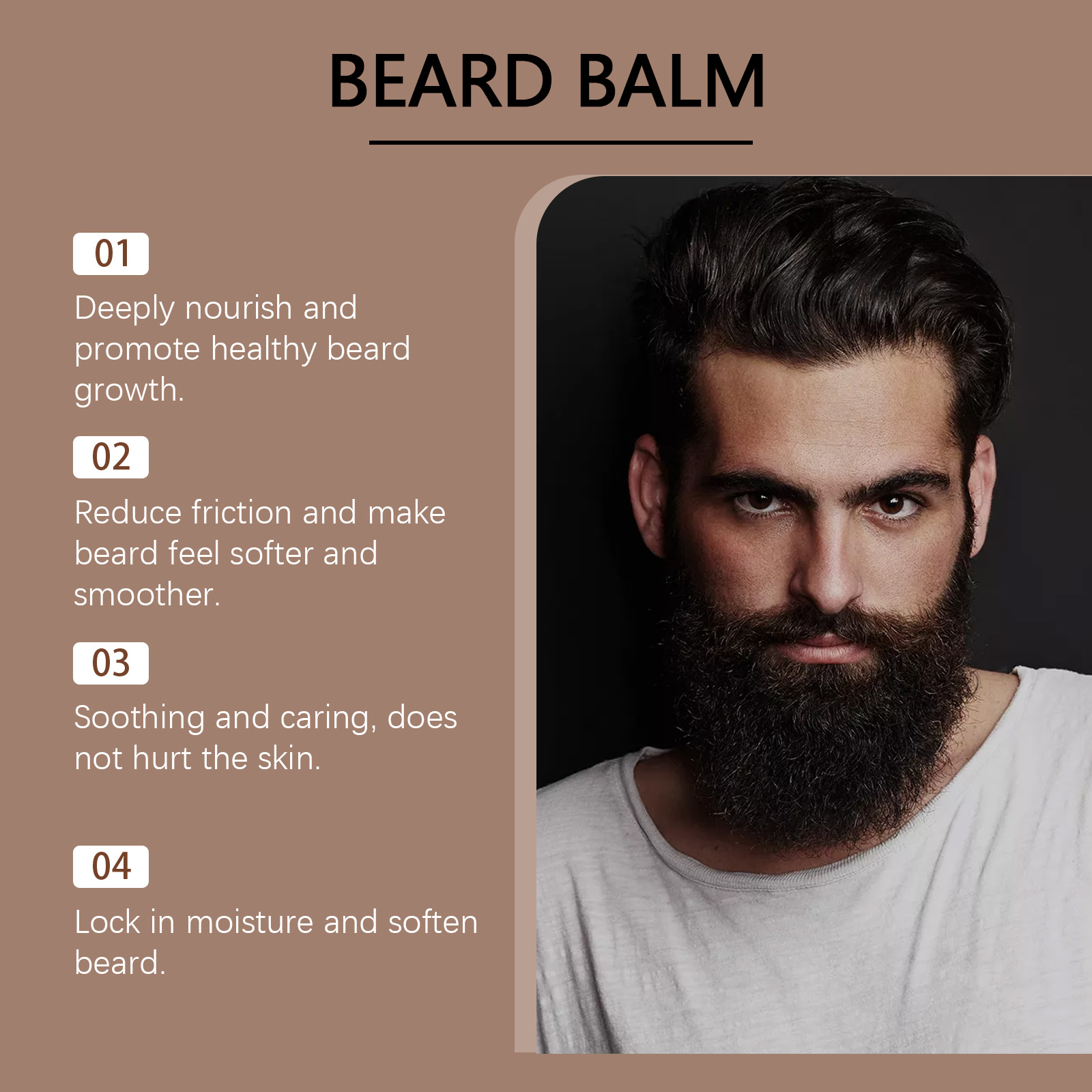 Bartbalsam für Männer, 60 g, p – Men'S Grooming Tonic Bewertung und Preis
